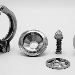 Clapet anti-retour, en inox, DN20 á soudé S-S