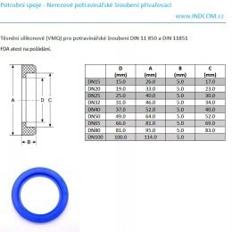 Col fileté soudé DIN 11851 | DN40