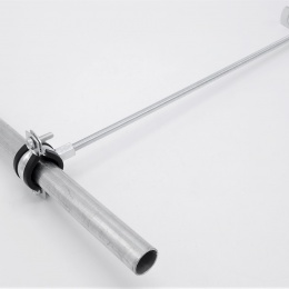 Collier de serrage avec insert en caoutchouc EPDM, double vis, galvanisé, M8 / M10