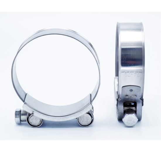 Collier de serrage en acier inoxydable GBS PW4 | 74-79/24