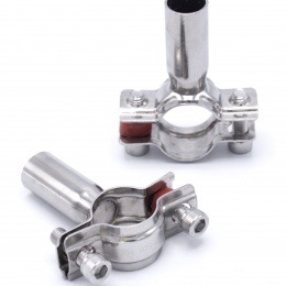 Collier support non isolé acier inox DIN 1.4301 _ 25-28 mm