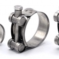 Colliers des serrages pour tuyaux en inox GBS PW4