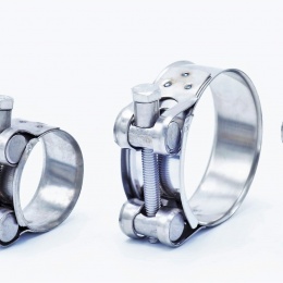 Colliers des serrages pour tuyaux en inox GBS PW4