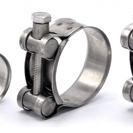 Colliers des serrages pour tuyaux en inox GBS PW4