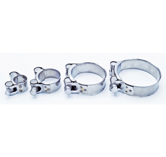 Colliers des serrages pour tuyaux en inox GBS PW4