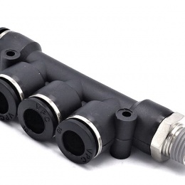 Composante séparatrice avec filetage