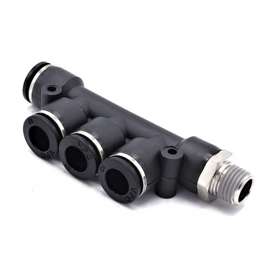 Composante séparatrice avec filetage