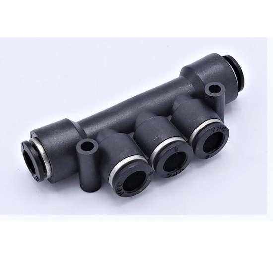 Composante séparatrice DN 6mm, éléments pneumatiques, raccords enfichables en plastique