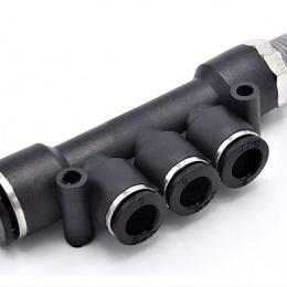 Composante séparatrice réduite avec filetage