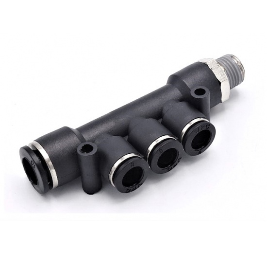 Composante séparatrice réduite avec filetage