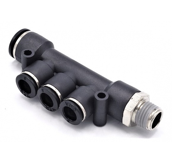 Composante séparatrice réduite avec filetage