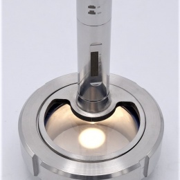 Contre-écrou avec éclairage LED, à souder DN80