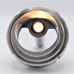 Contre-écrou avec éclairage LED, à souder DN80