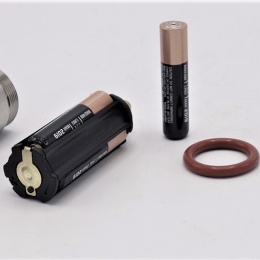 Contre-écrou avec éclairage LED, à souder DN80