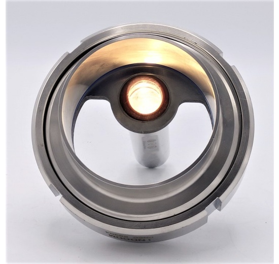 Contre-écrou avec éclairage LED, à souder DN80