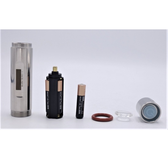 Contre-écrou avec éclairage LED, à souder DN80