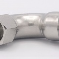 Coude 90°, à pression, F/filetage intérieur 22 mm_1/2" inox