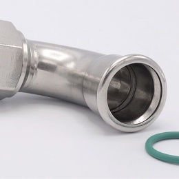 Coude 90°, à pression, F/filetage intérieur 28 mm_1"