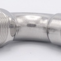 Coude 90°, à sertir, F/filetage extérieur 28 mm_1" inox