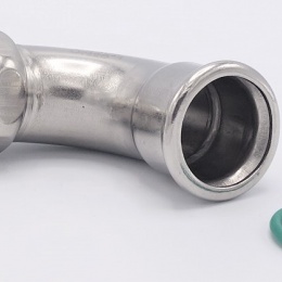 Coude 90°, à sertir, F/filetage extérieur 28 mm_1"