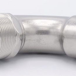 Coude 90°, à sertir, F/filetage extérieur 42 mm_1 1/2"