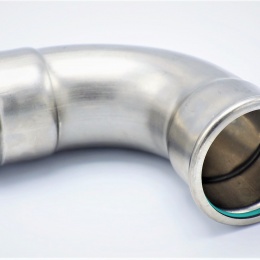 Coude 90°, raccords pressés, F/F | 54 mm