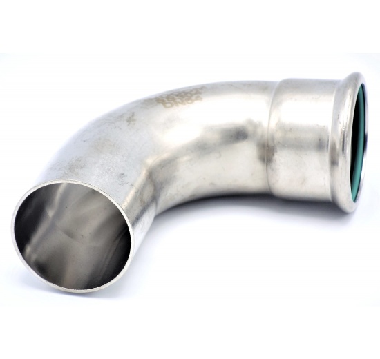 Coude 90°, raccords pressés, F/M