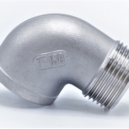 Coudé fileté inox mâle/femelle type 304_ 90° | 1"