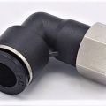 Coude tournant avec filetage intérieur DN 8mm x 1/8", éléments pneumatiques, raccords enfichables en plastique