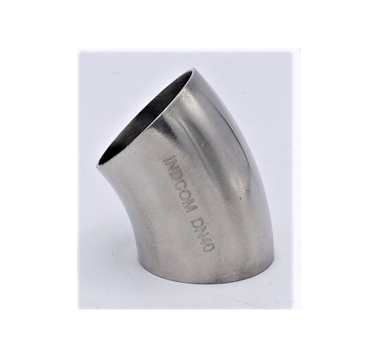 Coudes, à souder 45° DN40 (40x1,5mm), acier inoxydable