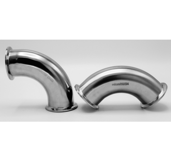 Coudes CLAMP 90° | DN50 (52x1,5mm / clamp collier 64mm)