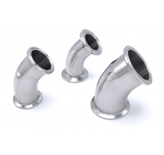 Coudes CLAMP connexion 45°