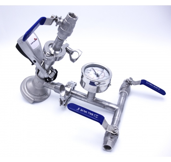 Coupleurs KEG en acier inoxydable - type plat (type A)