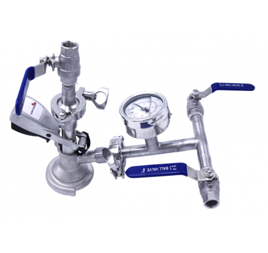 Coupleurs KEG en acier inoxydable - type plat  (type A)