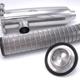 Couvercle de remplacement pour filtre d'angle tubulaire DN50, EPDM