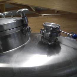 Hopsdrop - le réservoir pour l'houblonnage à froid 10L