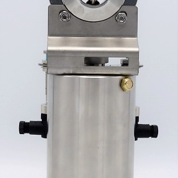 Vannes papillon de soudage type S-S, l´actionneur pneumatiques DN32 sanitaire