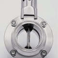 vanne papillon type CLAMP sanitaire