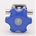 Vanne à membrane, type de soudage S-S, Silicone | DN15