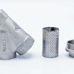 Les components du filtre à tamis en Y (DN25)