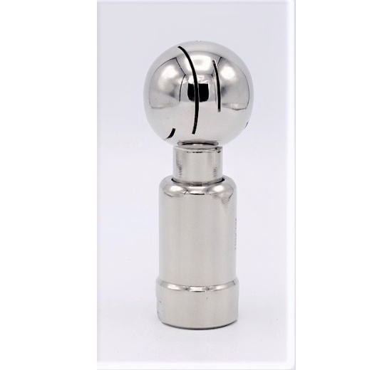 Boule de nettoyage rotative, filetée 1”