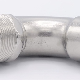 Coude 90°, à sertir, F/filetage extérieur 42 mm_1 1/2"