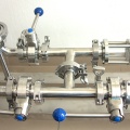 Valves directes en acier inoxydable, Clamp type C-C