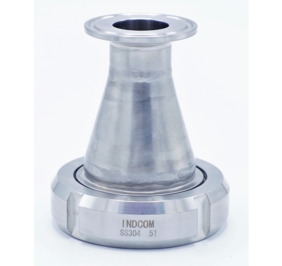 Réduction centrique K/M - C SMS51/DIN CLAMP 25