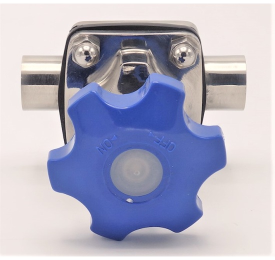 Vanne à membrane, type de soudage S-S, EPDM | DN25