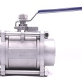 Robinet à tournant sphérique, acier inox avec plein débit, en trois parties, soudé | 3”