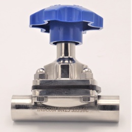 Vanne à membrane, type de soudage S-S, EPDM