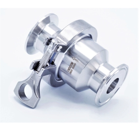 Clapet anti-retour, en inox, Clamp type C-C | DN20 (K50.5)