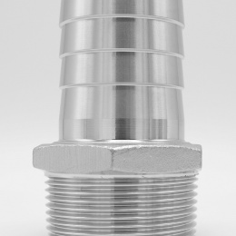 Hose raccord de tuyau connecteur type 337, inox,  6/4" (diamètre extérieur 39 mm)