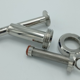 Nerezový Y - filtr clamp typ C-C DN20, límeček CLAMP 50.5 mm